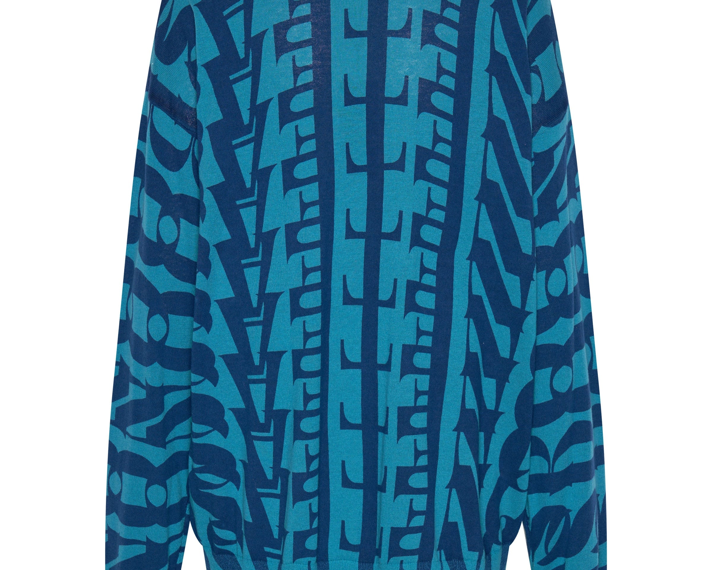 On Repeat Oversized Sweater - Blue Teal
