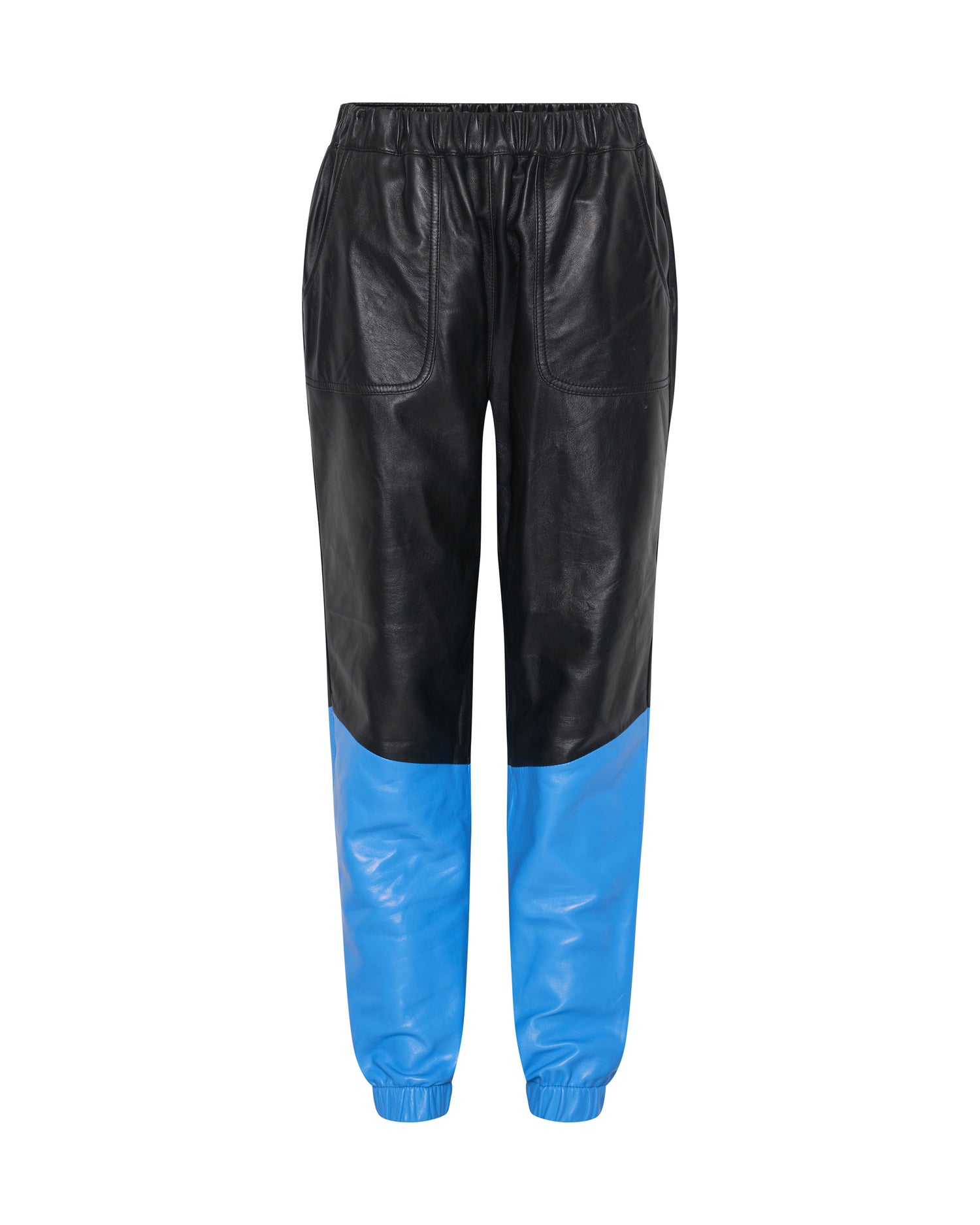 Products STAND BY LEATHER TRACK PANTS