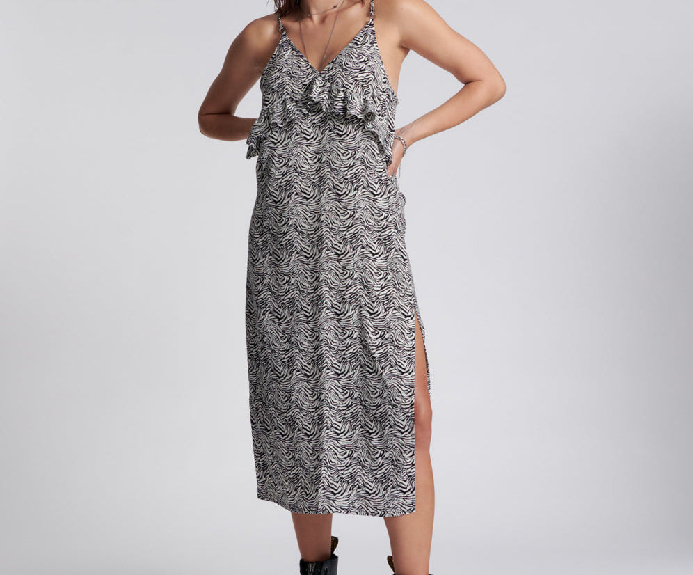 Interference Slip Mini Dress - Interference