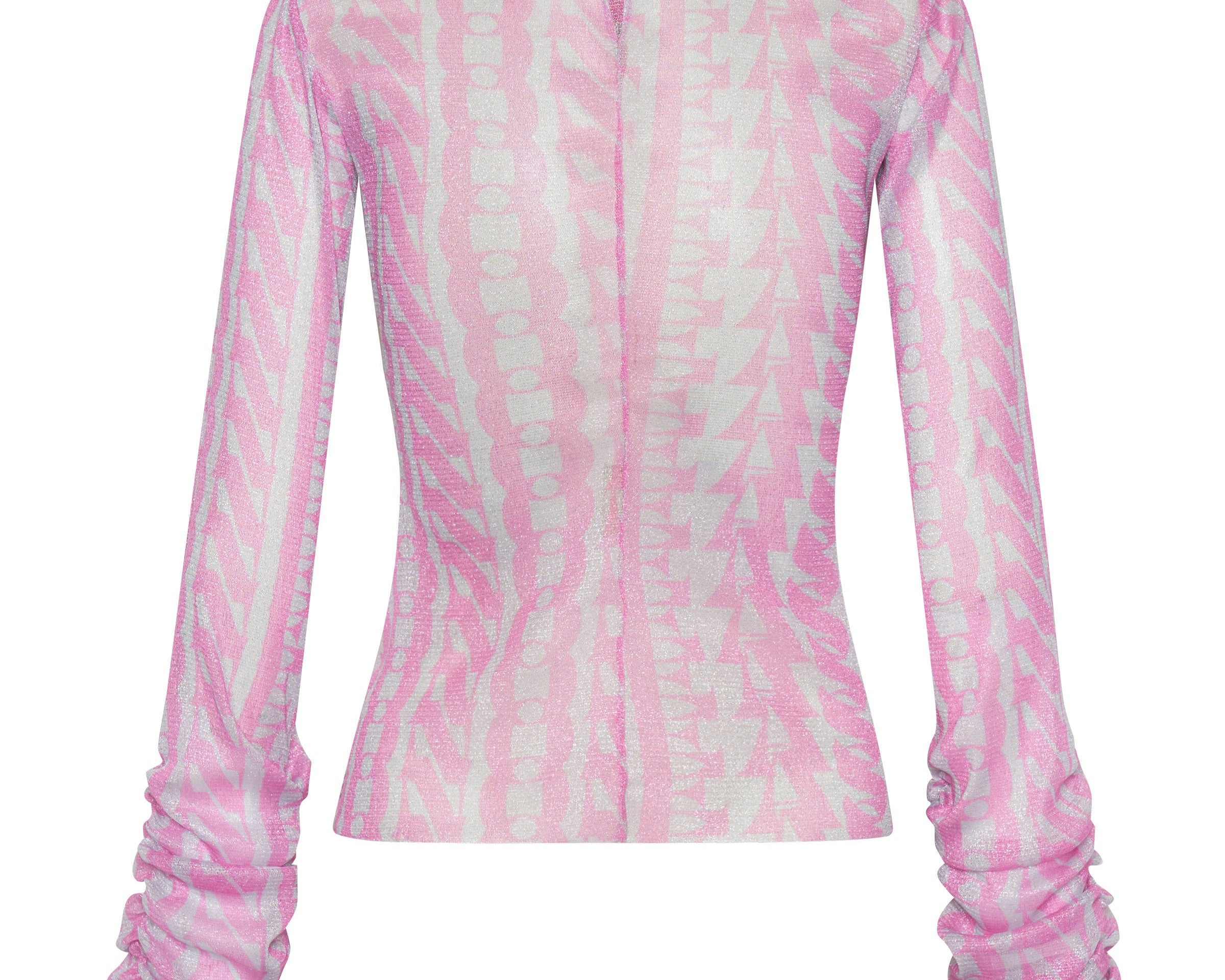 ON REPEAT LUREX PARTY LONGSLEEVE TOP