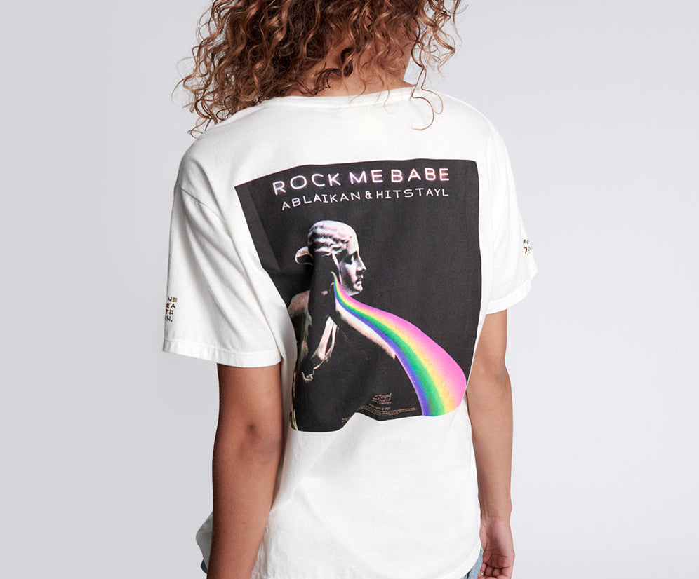 ROCK ME BABE SOS UNISEX TEE