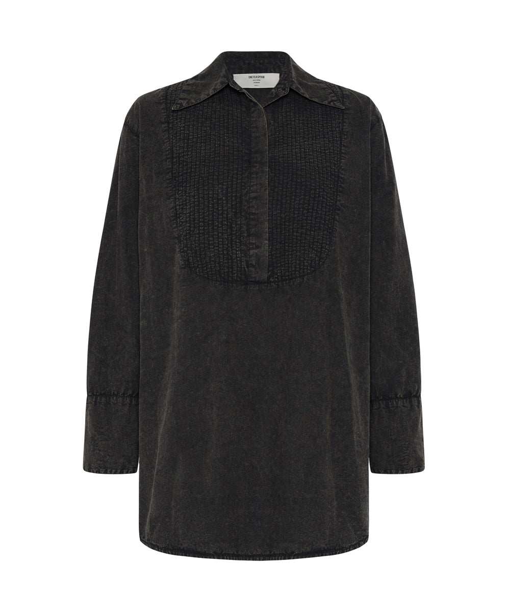 Products BLACKOUT TUXEDO SHIRT DRESS