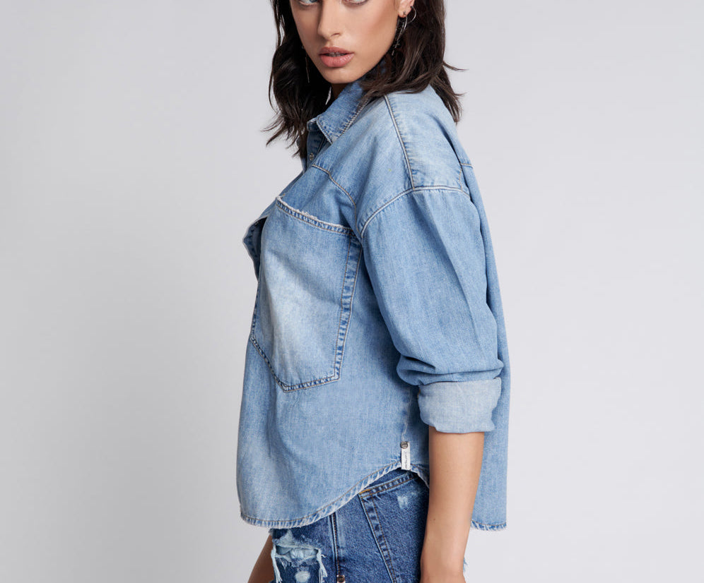 REVOLVER OVERSIZED DENIM SHIRT
