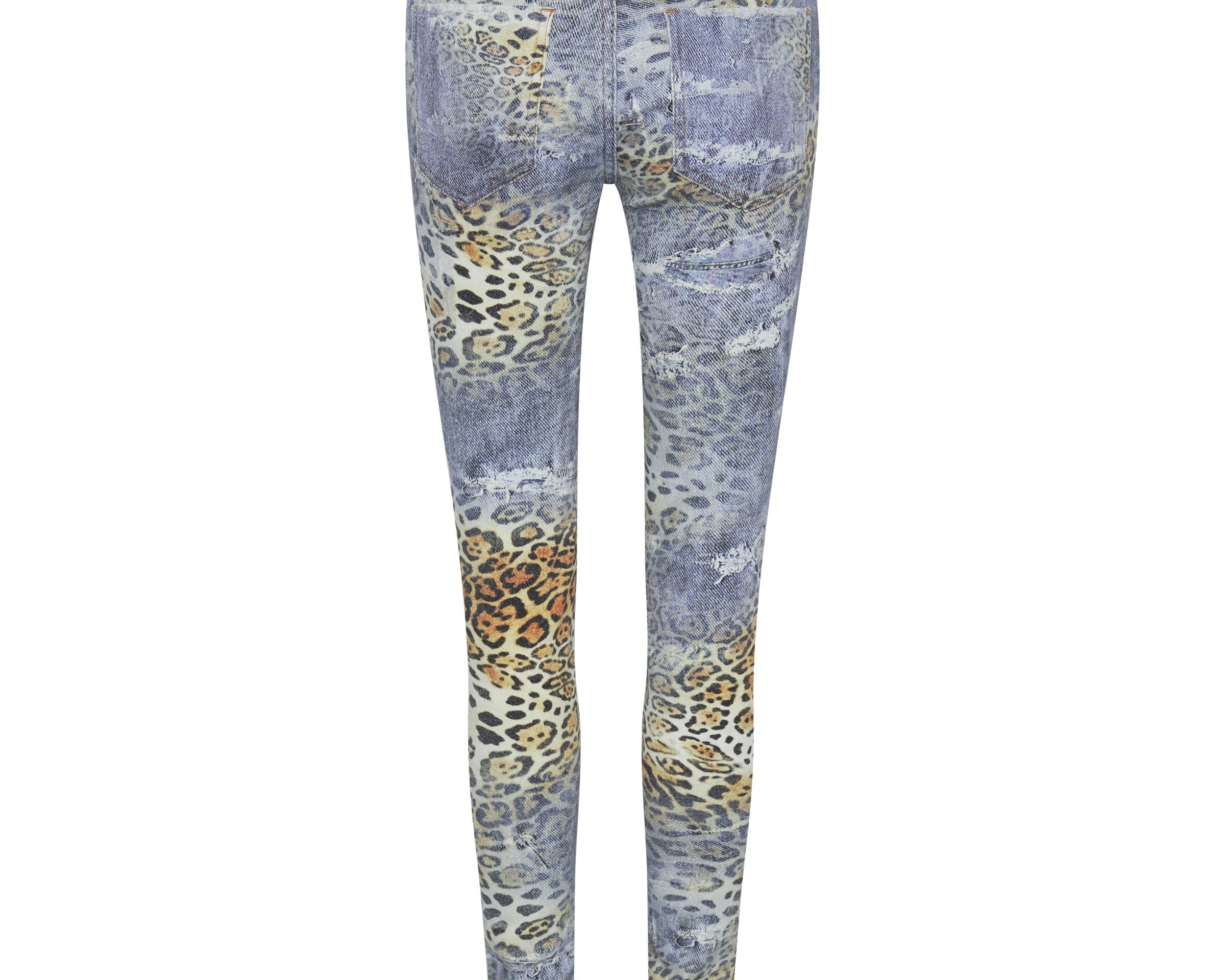 LEOPARTY FREEBIRDS II HIGH WAIST SKINNY JEANS