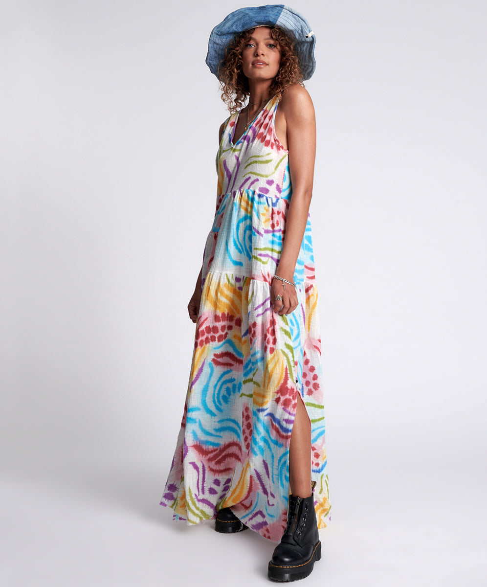 Products HAND PAINTED COSMIC GYPSY CHARMER DRESS