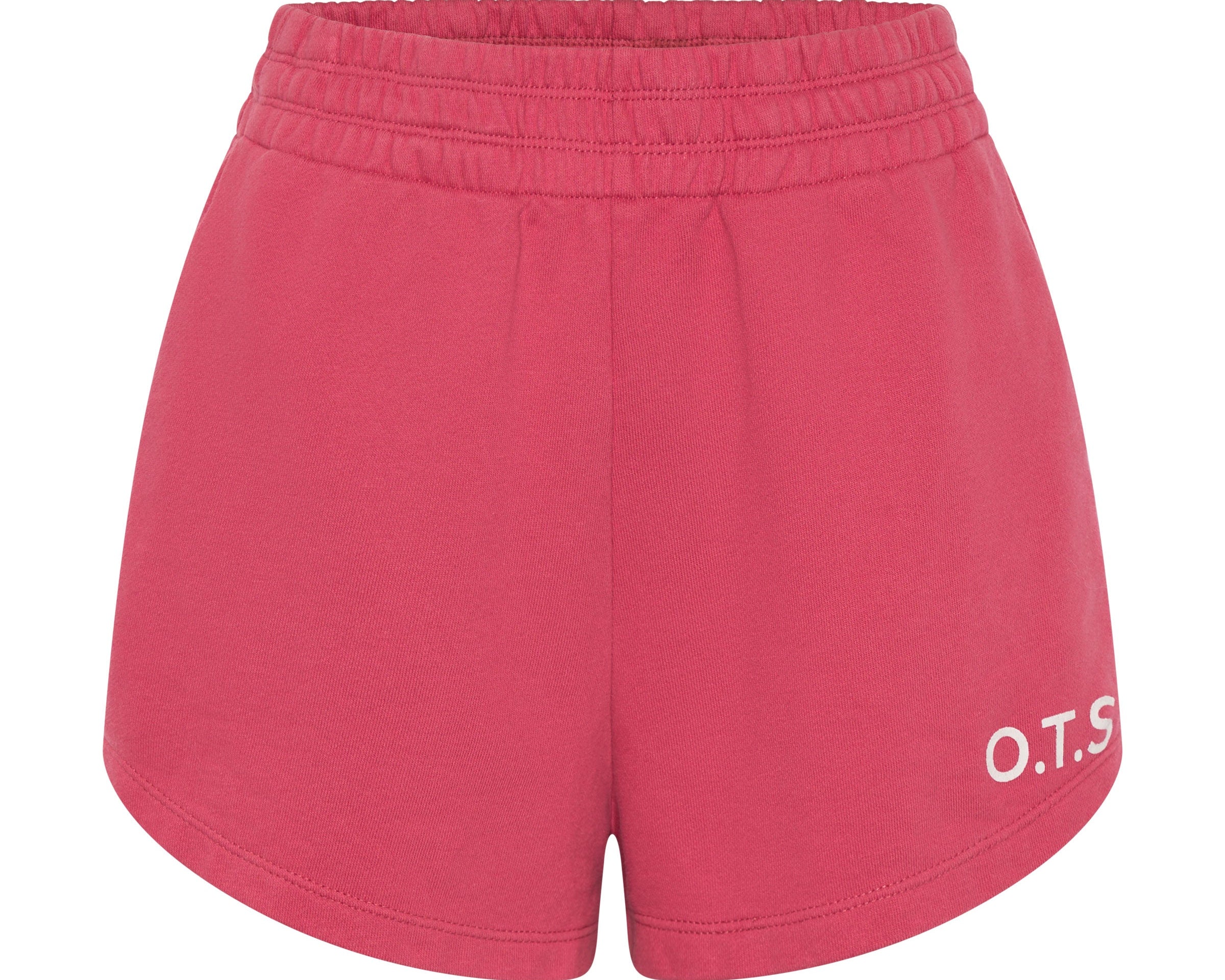 O.T.S High Waist Hustle Shorts - Pink