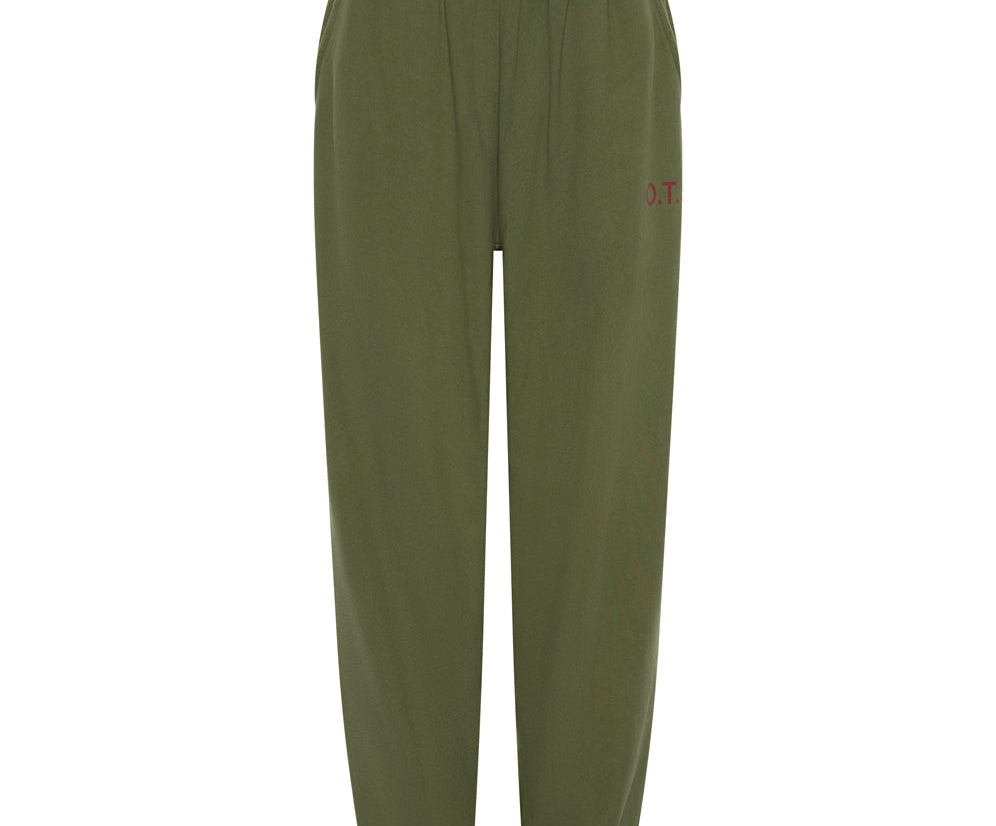 OTS KHAKI HIGH WAIST KICK PANTS