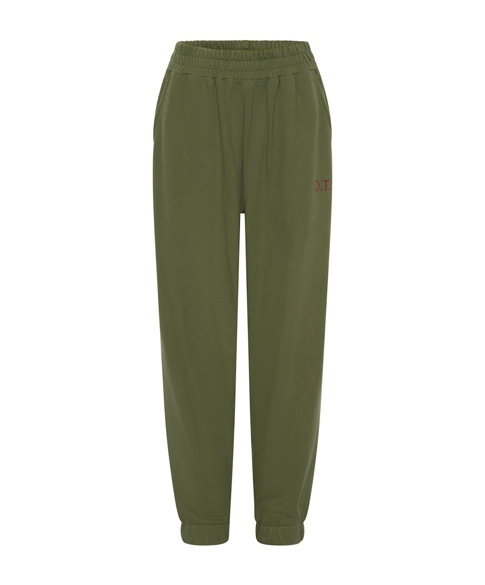 Products OTS KHAKI HIGH WAIST KICK PANTS