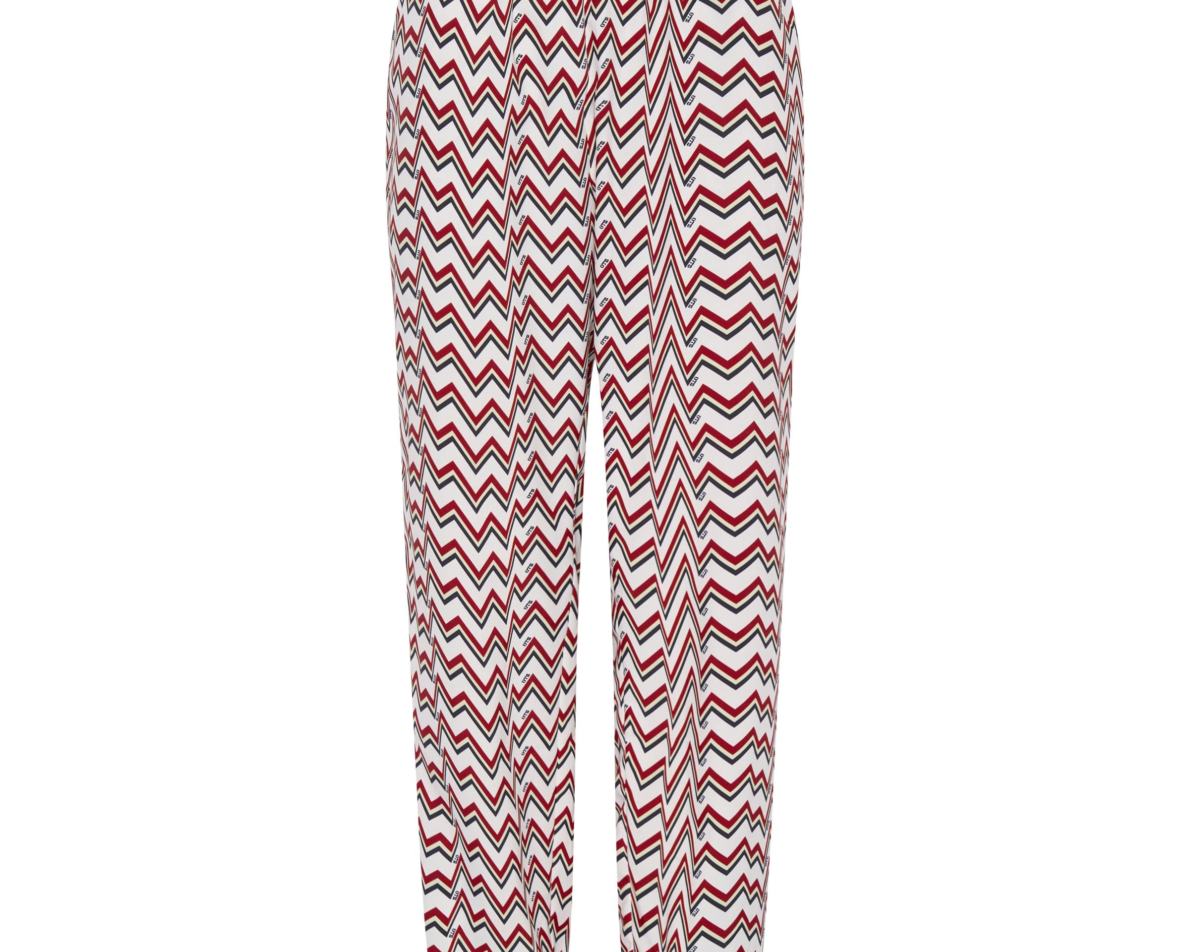 O.T.S Heartline Track Pants - Red White
