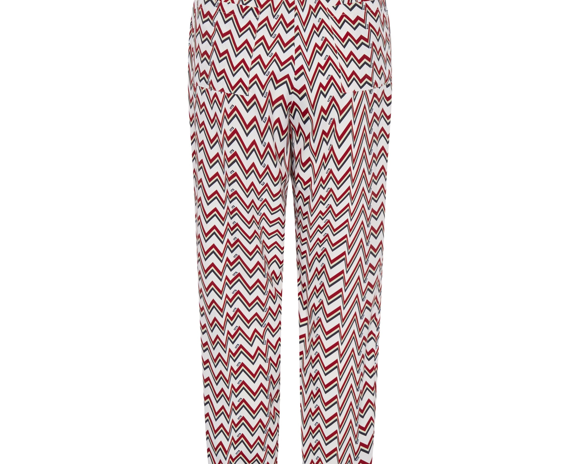 O.T.S Heartline Track Pants - Red White