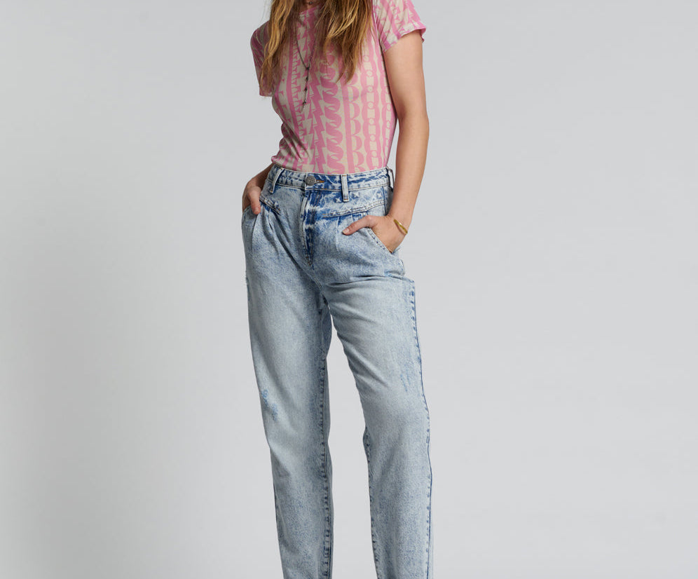 Streetwalkers High Waist 80S Fit Denim Jeans - Rivet