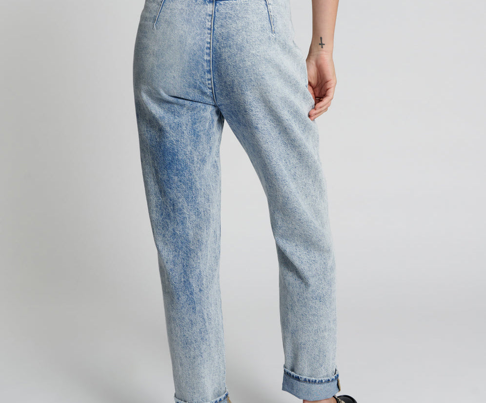 Streetwalkers High Waist 80S Fit Denim Jeans - Rivet