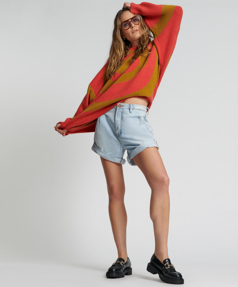 Products Streetwalkers High Waist 80S Fit Denim Shorts - Casanova