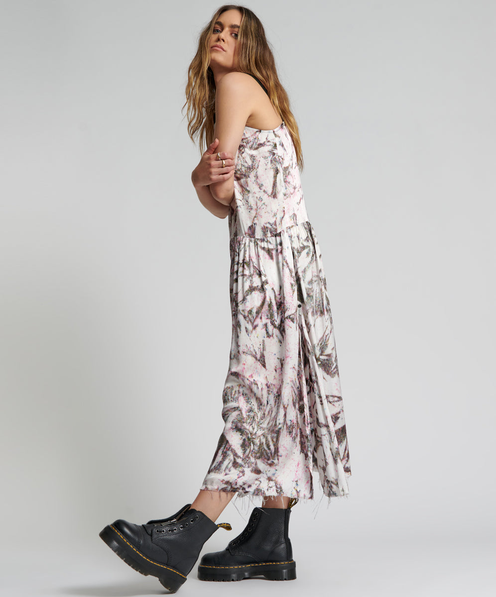 Products ILLUSIONS RUNAWAY HAND PRINTED CAMI DRESS
