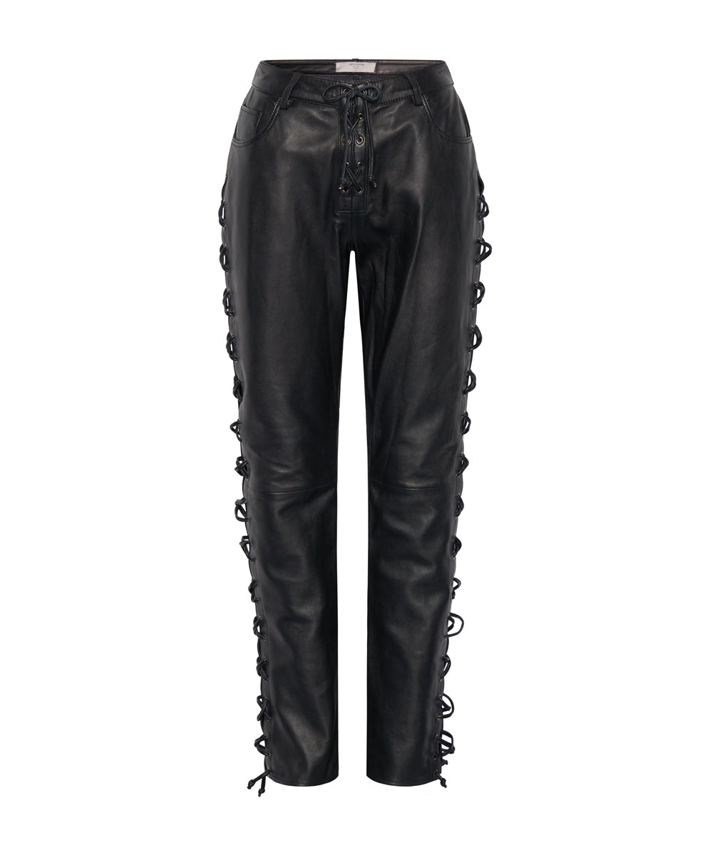 Printed Leather Pants (PANT-PRINT-03-PRINTED-DARK-GRE)