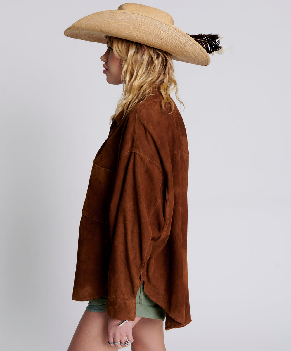 Products SUEDE DARIA SHACKET