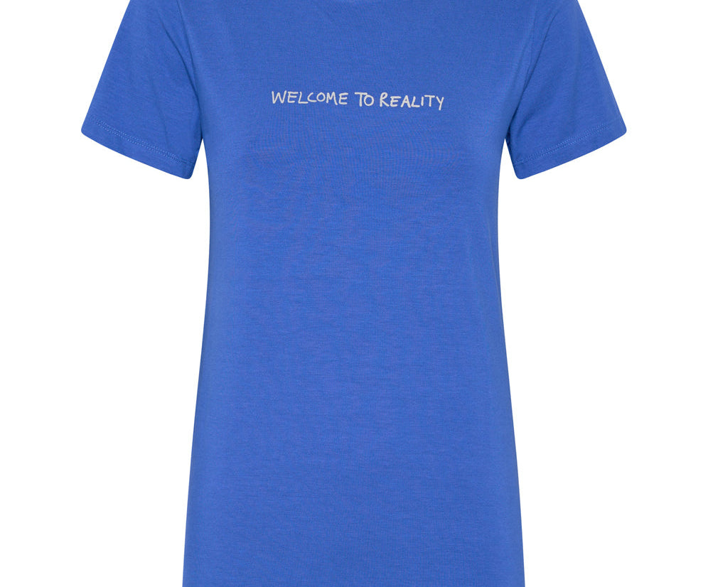 WELCOME TO REALITY FITTED TEE