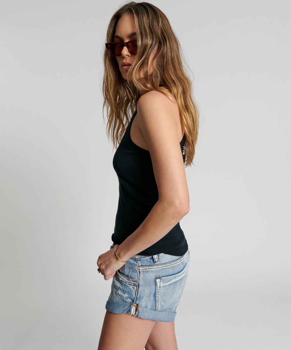 Products BLACK ONE TEASPOON BASIC SINGLET