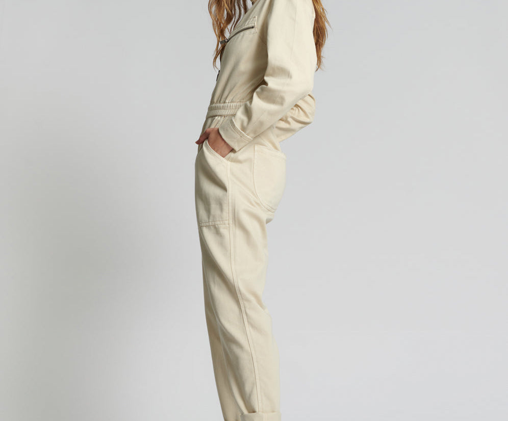 BUTTERCREAM OLIVIA AVIATOR JUMPSUIT