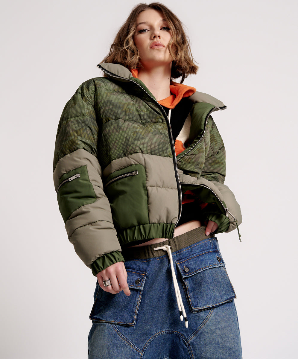 One teaspoon camo jacket shop