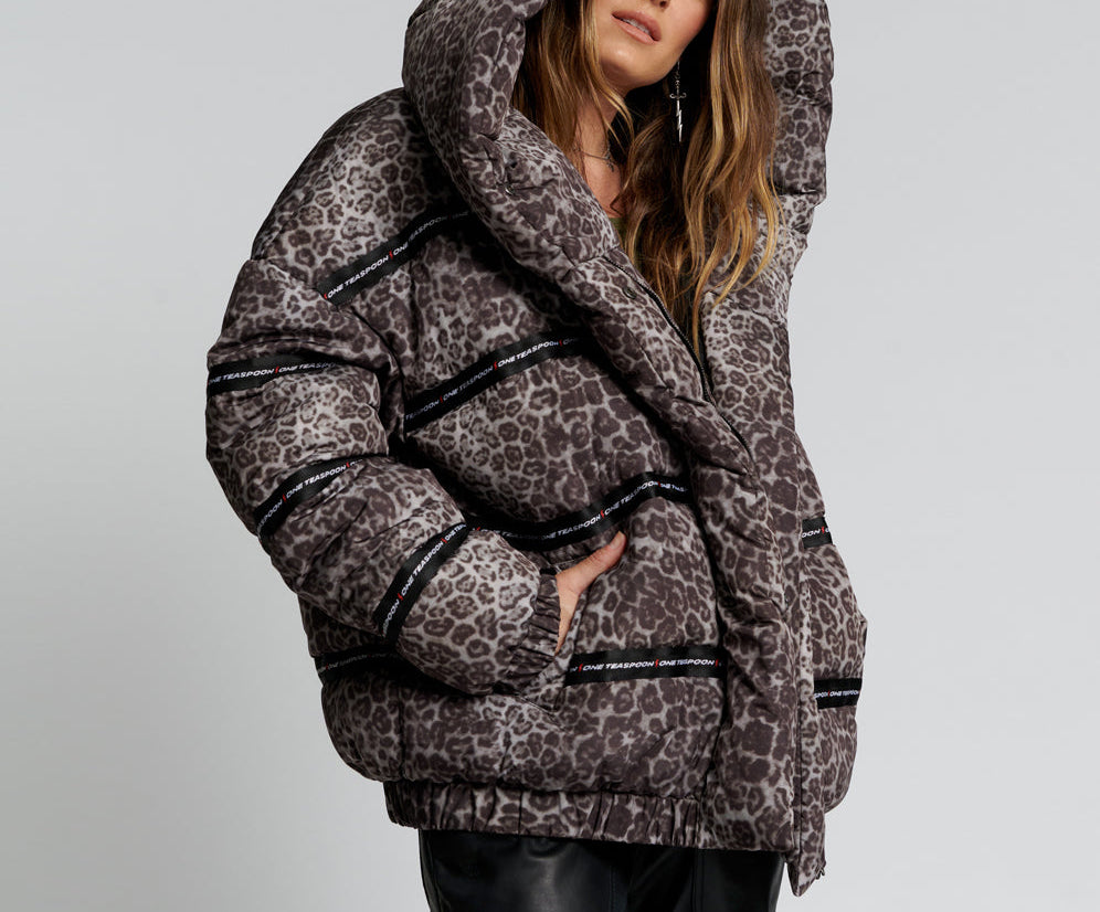 ADDICTED ANIMAL PUFFA JACKET