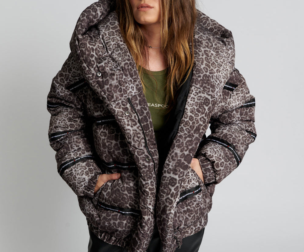 ADDICTED ANIMAL PUFFA JACKET