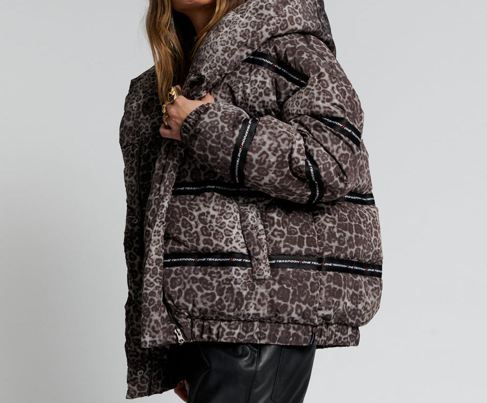 ADDICTED ANIMAL PUFFA JACKET