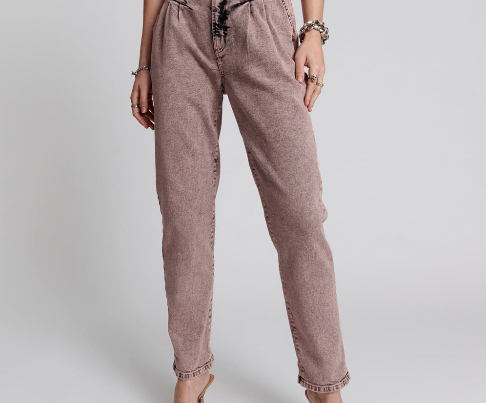 Streetwalkers High Waist 80S Fit Denim Jeans - Night Haze