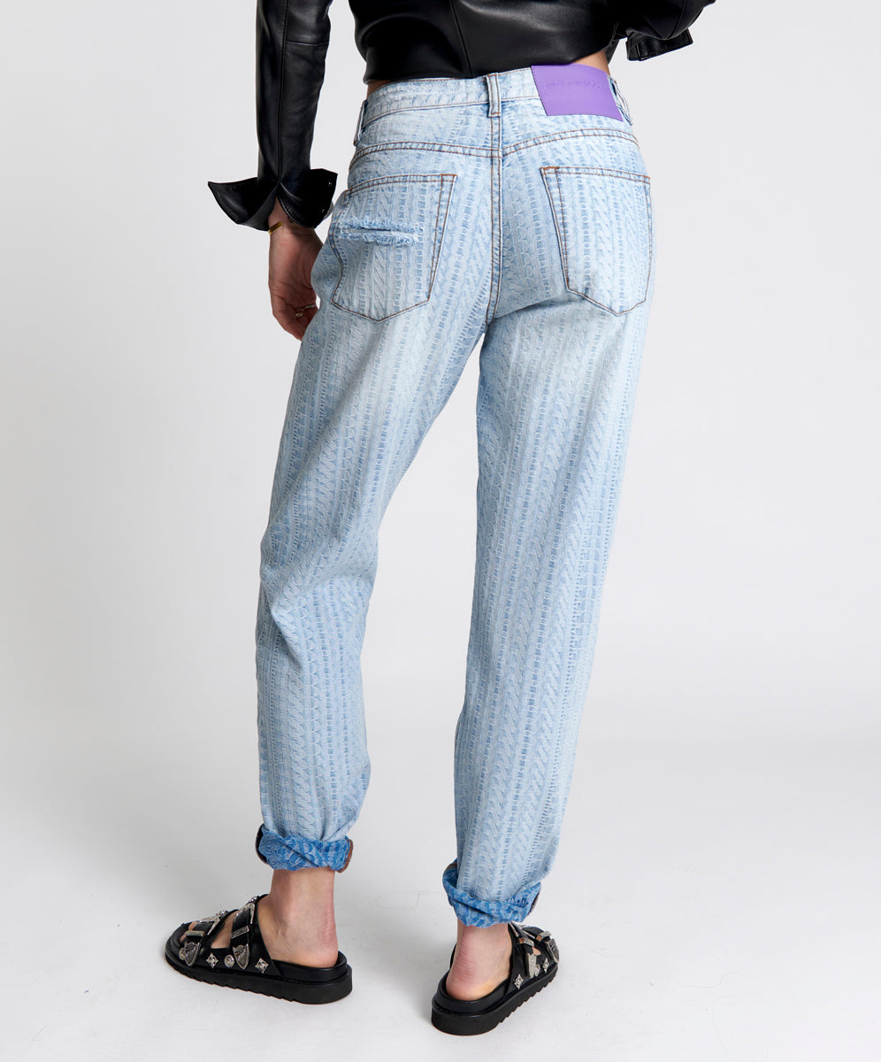 1982S High Waist Balloon Denim Jeans - Light Blue | One