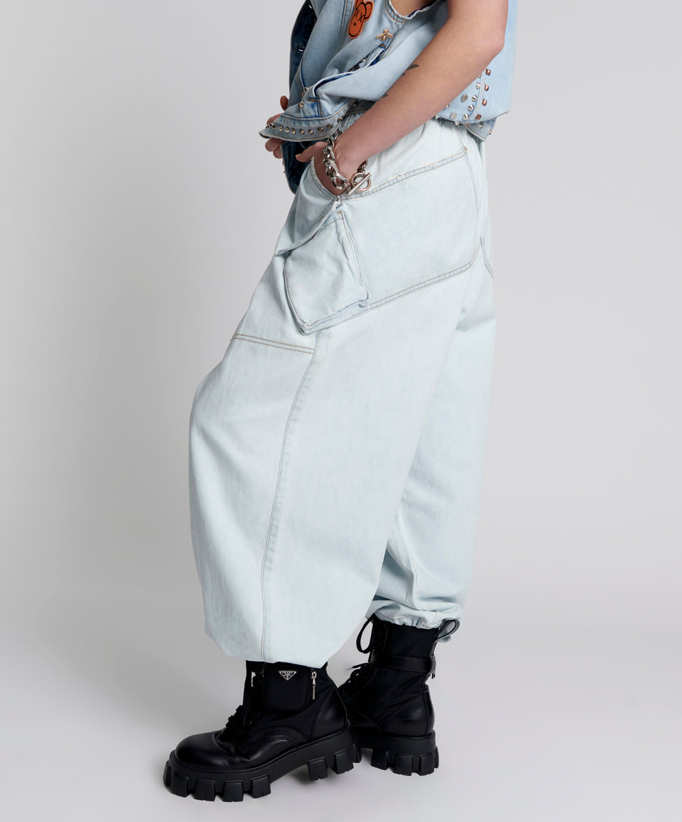 Le Surf Denim Parachute Pants | One Teaspoon USA