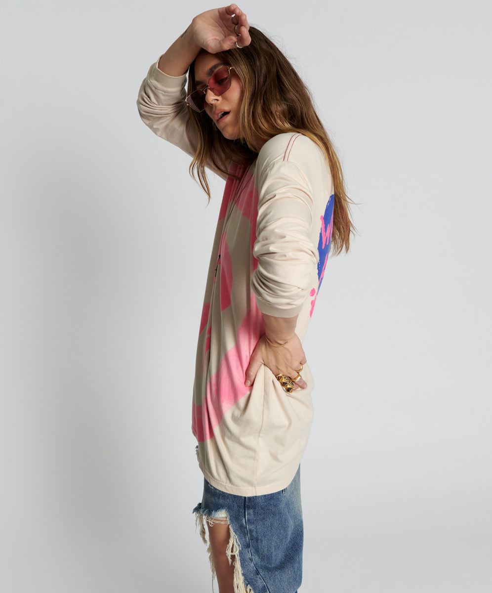 Products WAS IT ALL AN ILLUSION HANDSPRAYED LONG SLEEVE TEE