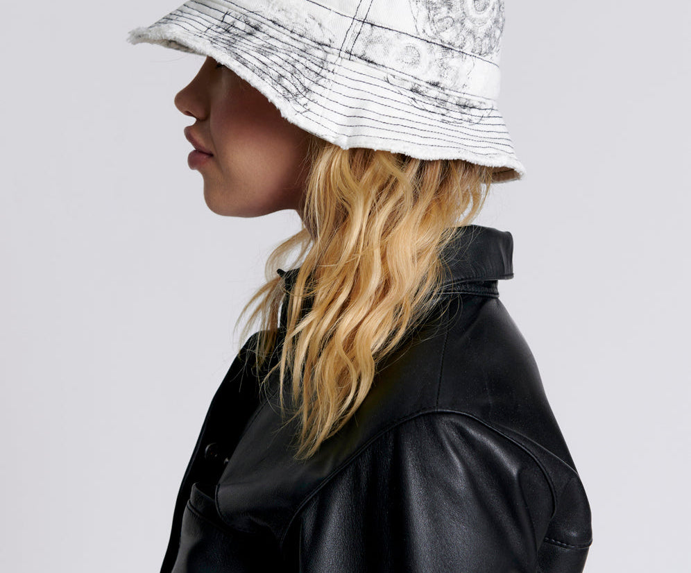 CYMATIC DENIM BUCKET HAT