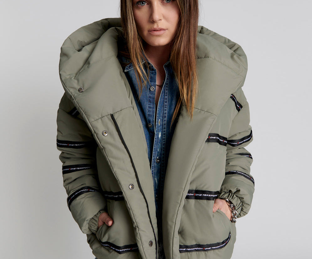 OT KHAKI PUFFA JACKET