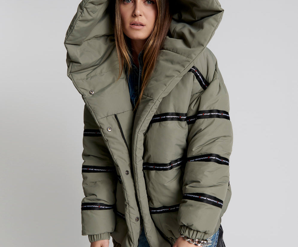 OT KHAKI PUFFA JACKET