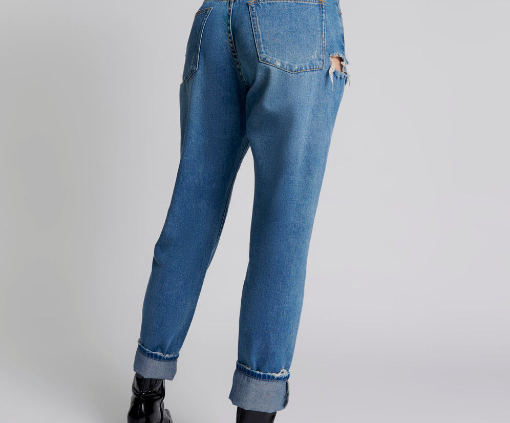 1982S High Waist Balloon Denim Jeans - Pacifica