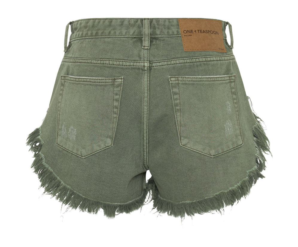 SUPER KHAKI ROLLERS DENIM SHORT