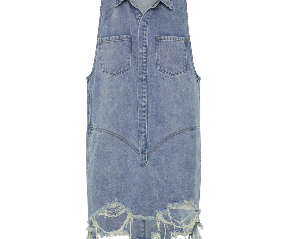 HENDRIXE BRAXTON DENIM DRESS