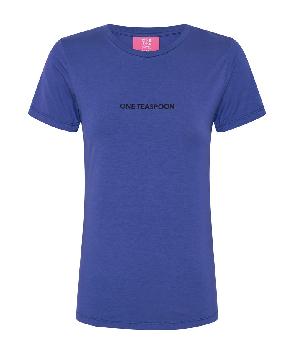Products VIOLET LOGO FITTED TEE