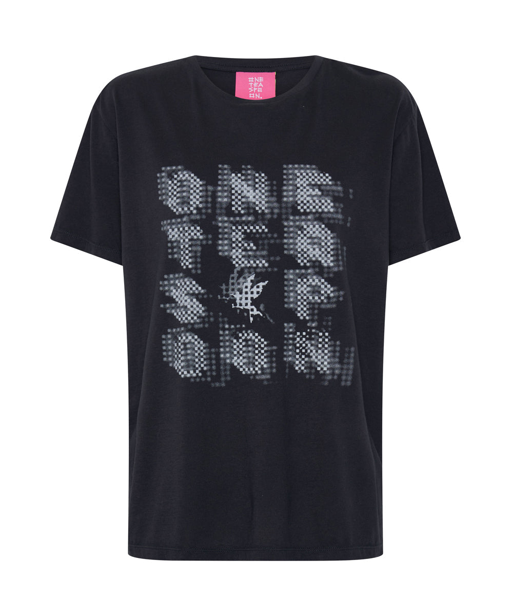 Products ONE TEASPOON POSTER PRINT CREW TEE