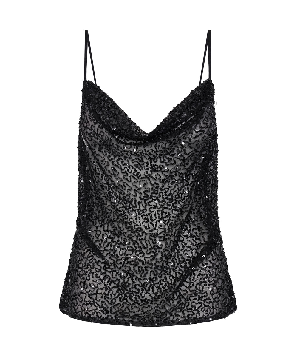 Stellar Hand Beaded Cami Top - One Teaspoon USA
