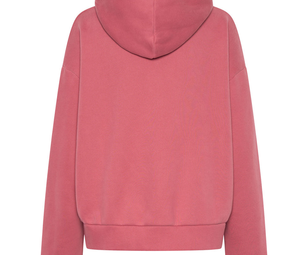 RED VELVET LUXE TWISTED HOODY