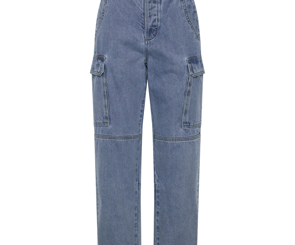 Cargo Motion Denim Jeans - Berlin Blue