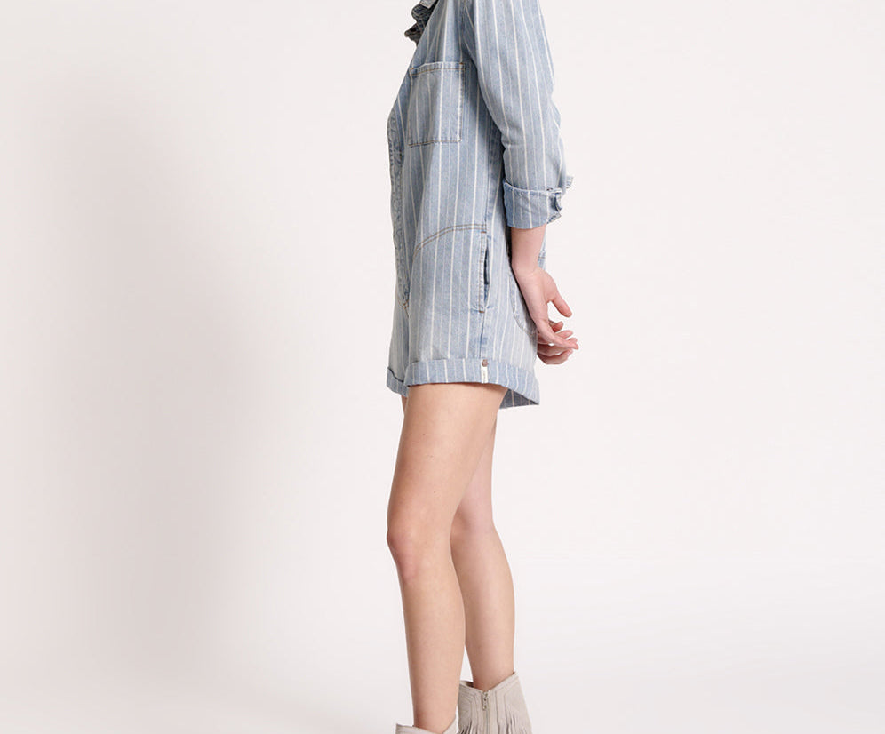 Prophecy Jumpsuit - Blue Stripe