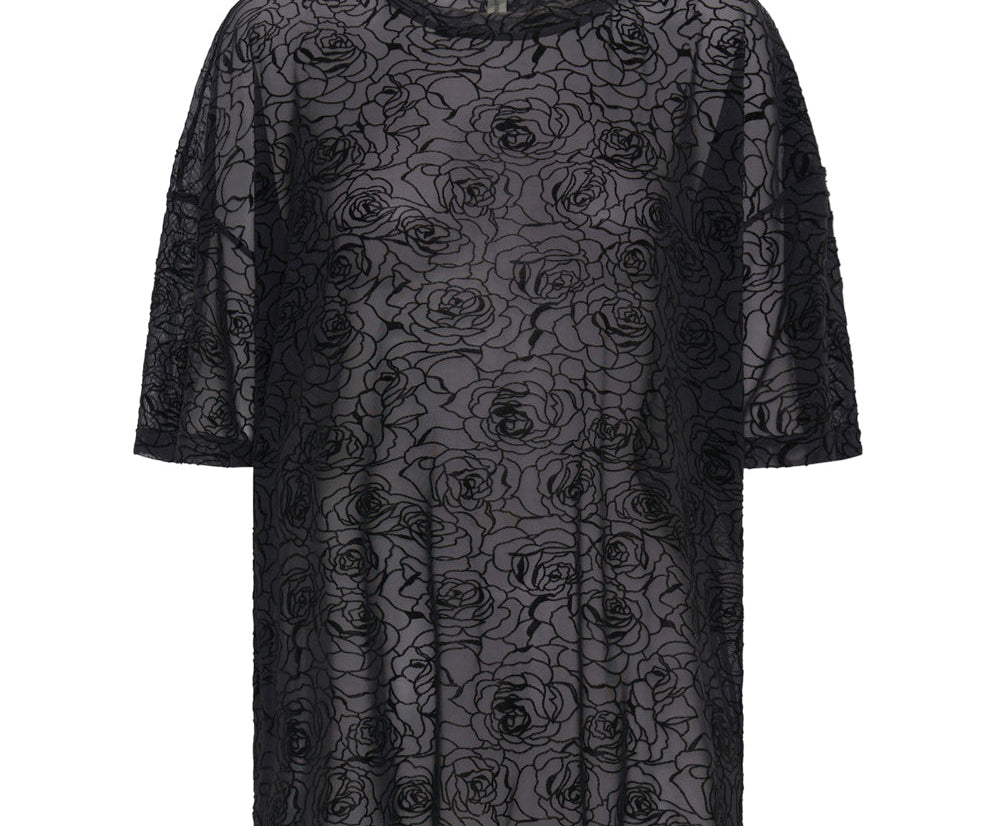 POISON ROSE MESH TEE