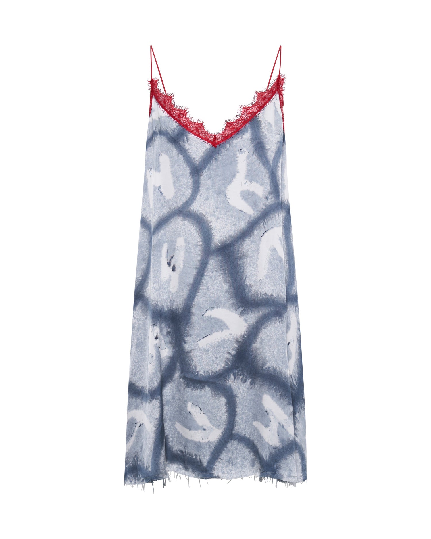 Products REFLECTION HAND PRINTED DELIRIOUS SLIP DRESS