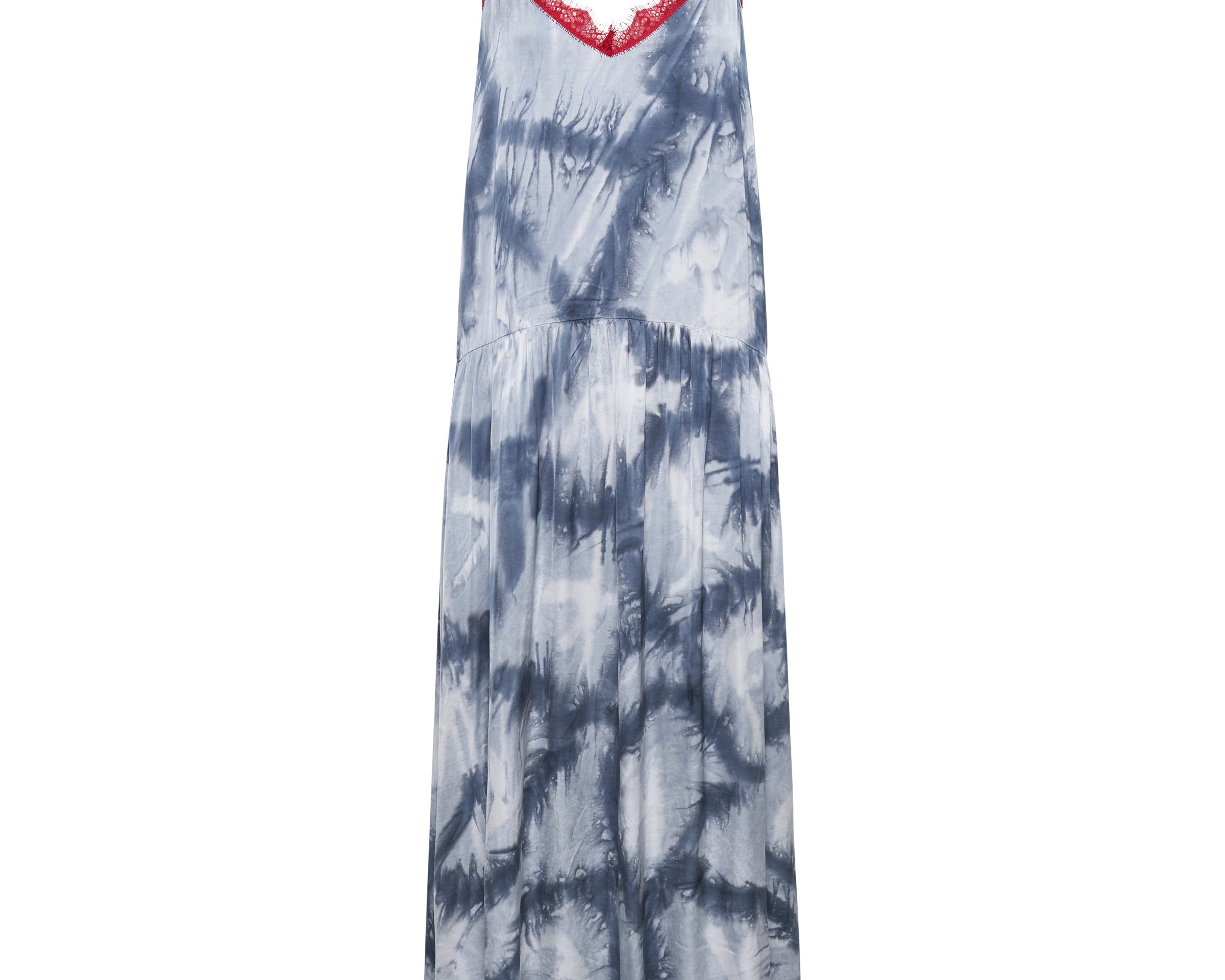 REFLECTION HAND PRINTED HIDEAWAY SLIP DRESS