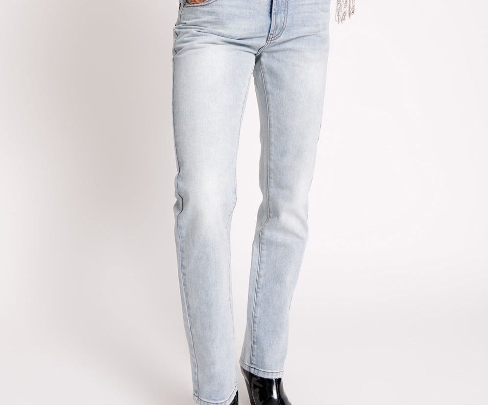 DREAM TRUCKERS LOW WAIST STRAIGHT LEG JEANS