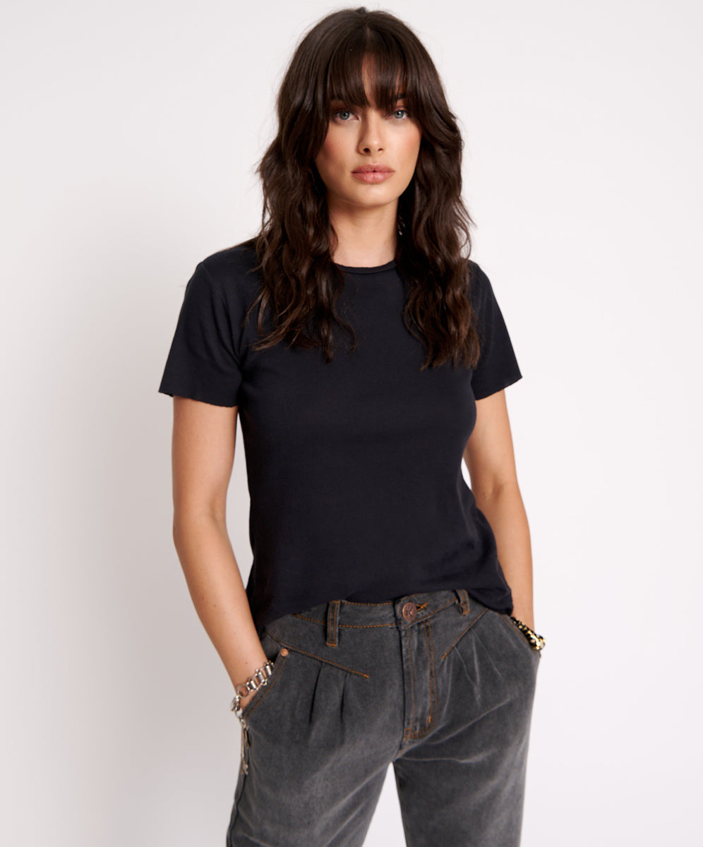 Products ONE TEASPOON CLASSIC CREW NECK TEE