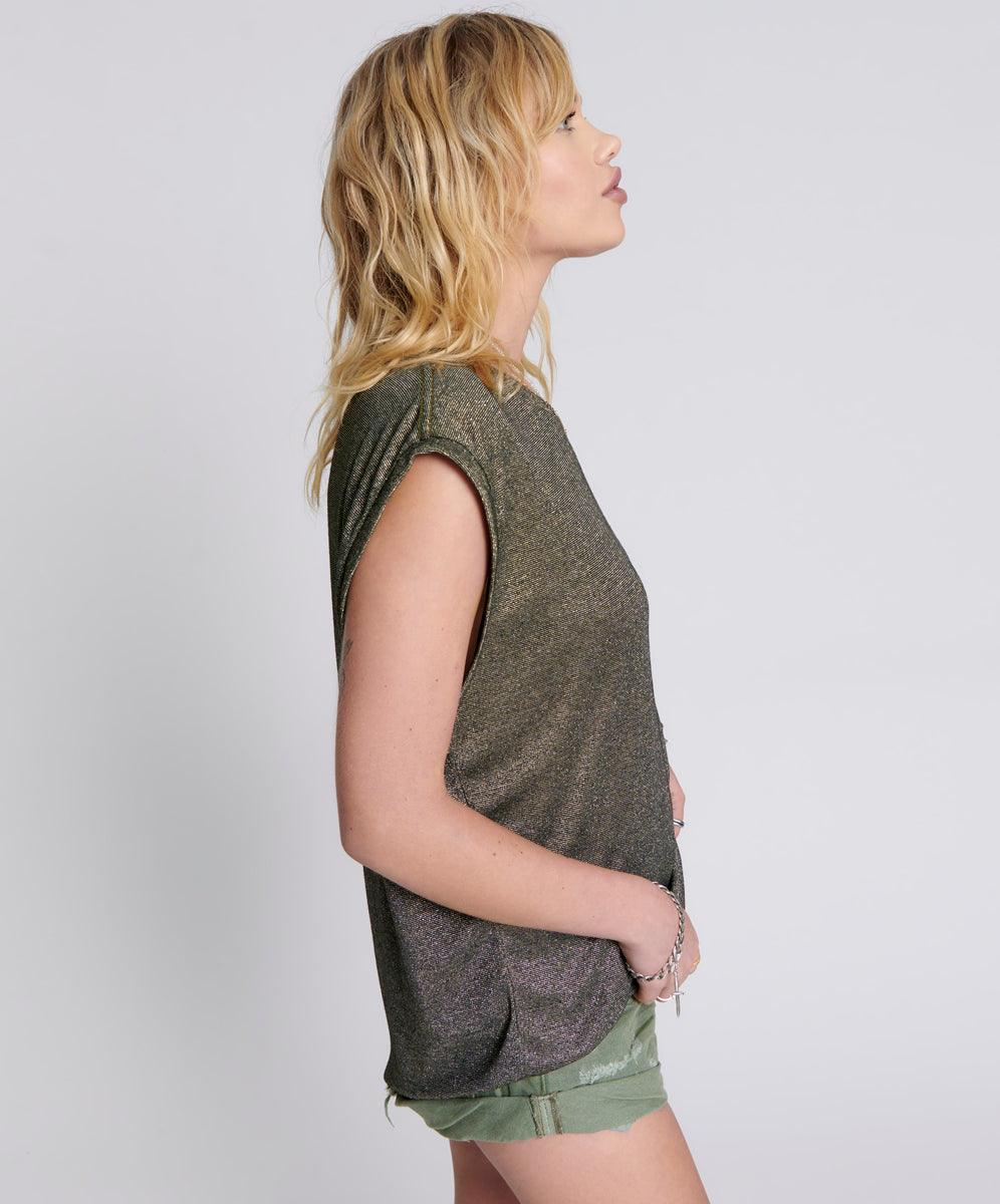 Last Stock GILDED OVERSIZED TOP