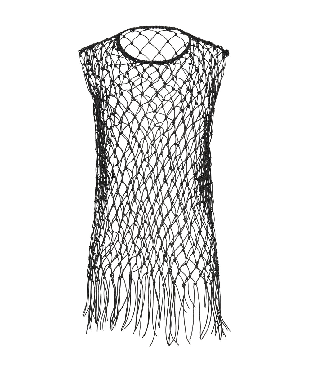 Products HAND MADE LEATHER CHAIN TOP